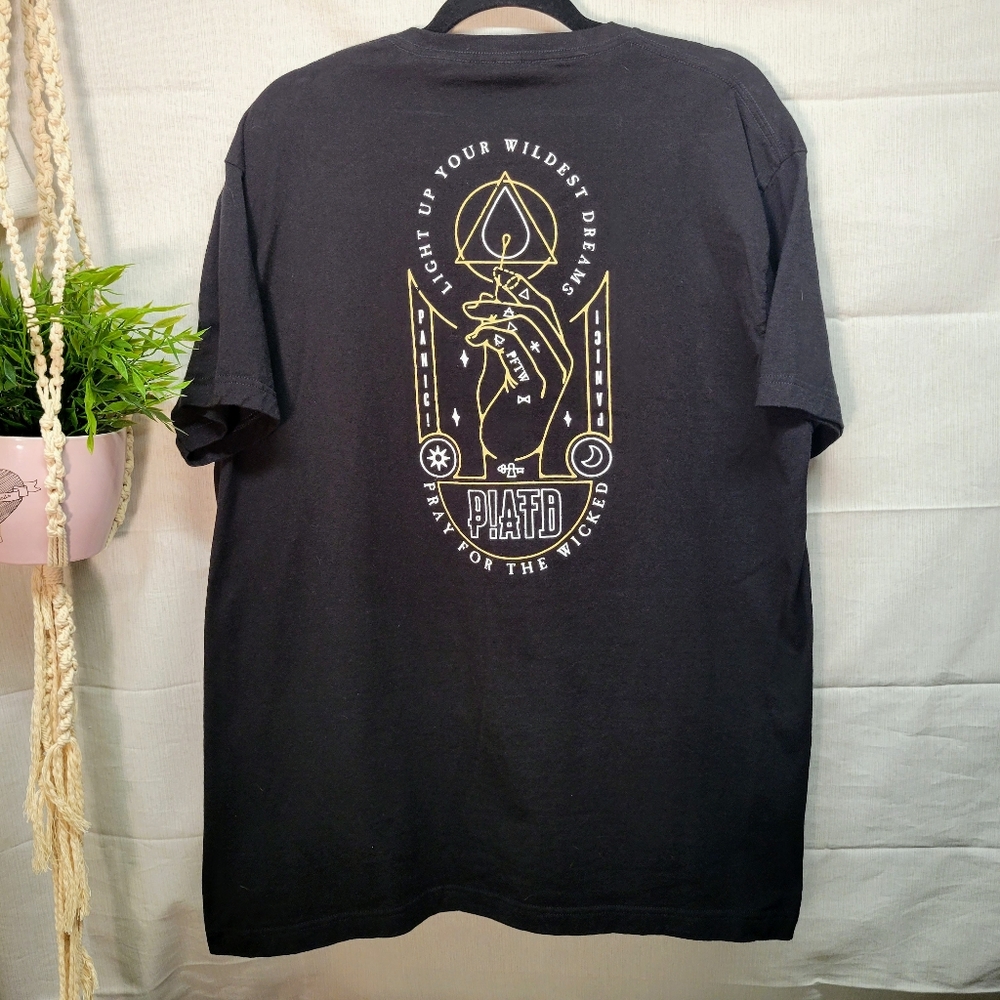 Panic at the Disco Black Pray for the Wicked Tee